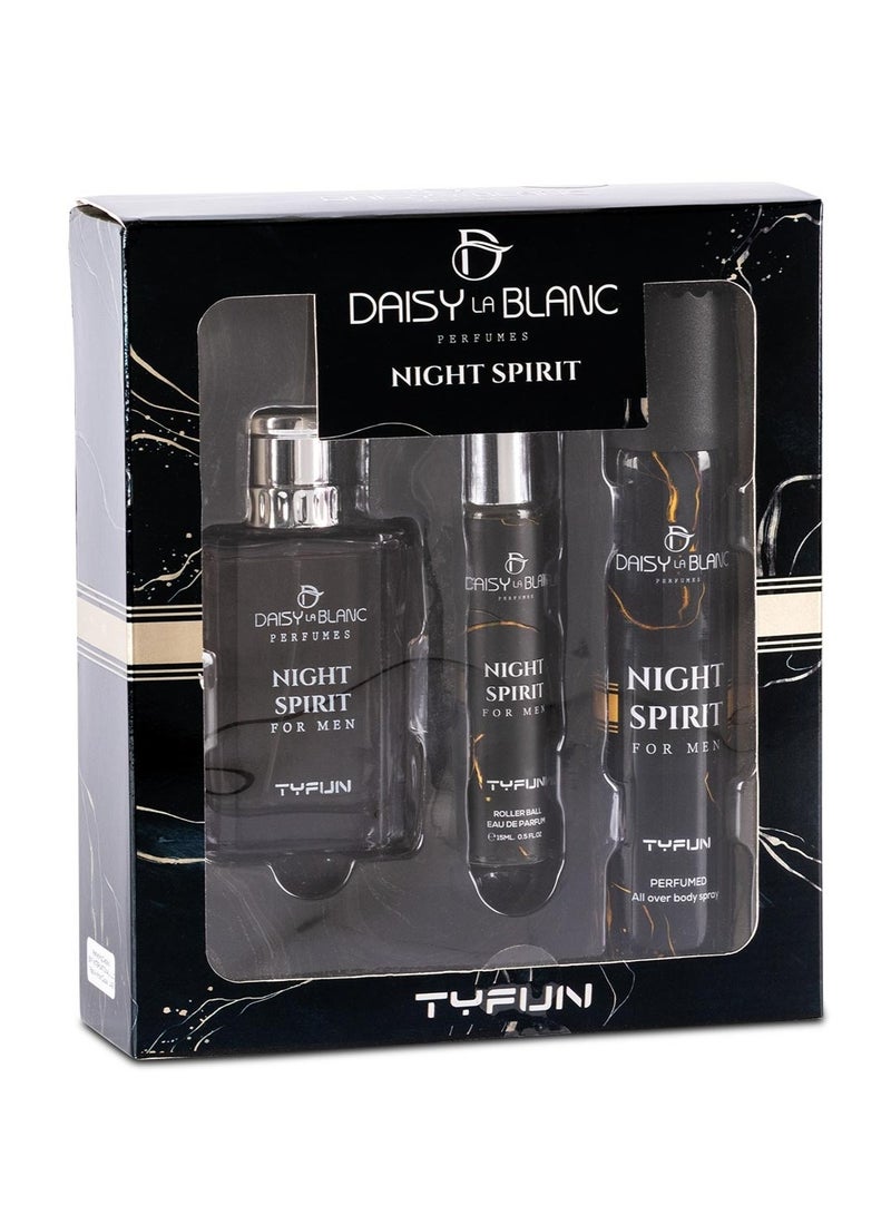 Daisy La Blanc Night Spirit EDP For Men 50ML Set - Image 2